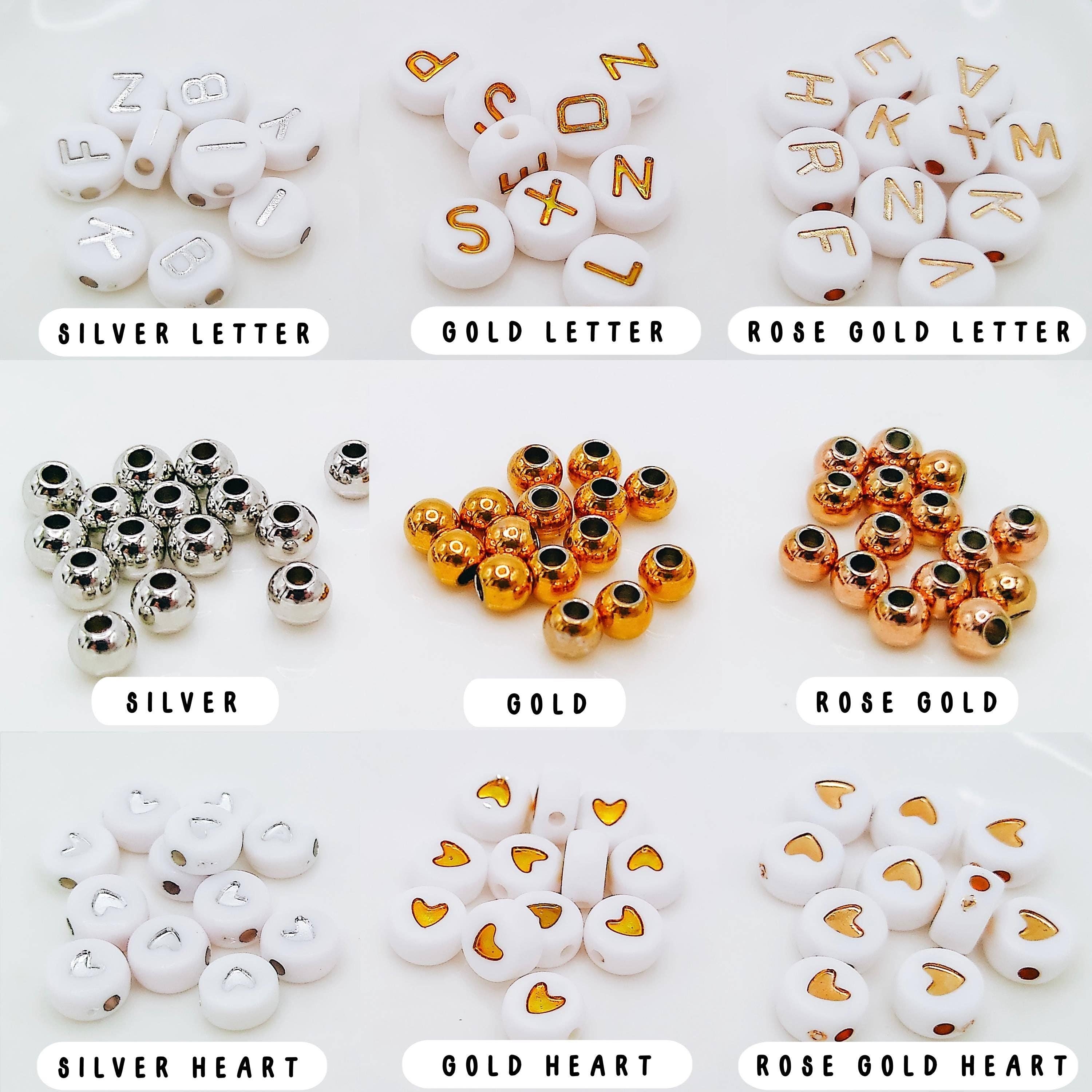 Avy + Tay - Wholesale Beaded Bracelet - METAL BEADED DAISY WORD BRACELET5