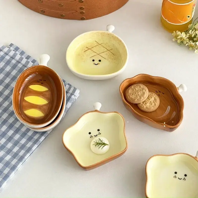 Otterware - Wholesale Condiment/Dip Bowl - Aesthetic Handcrafted Bread Ceramic Dipping Dish8