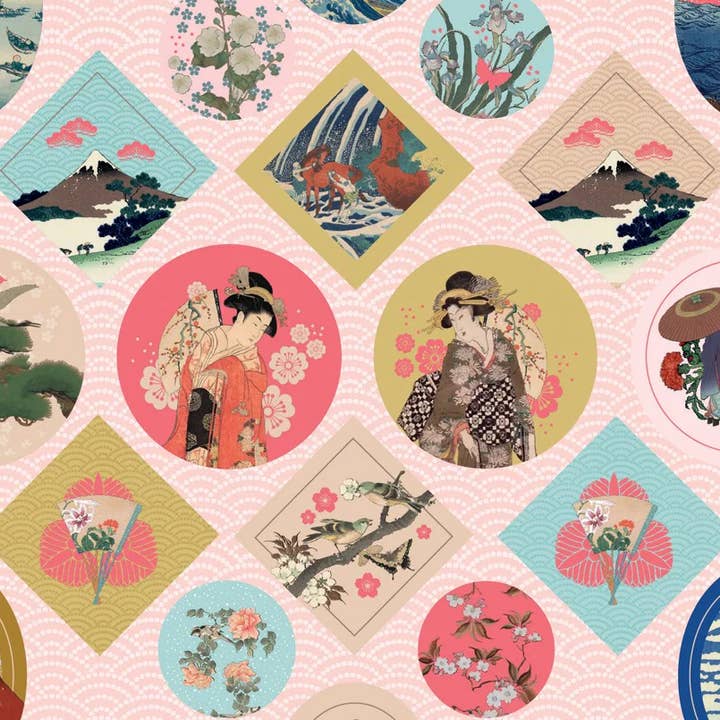 Mon Petit Art – wholesale Klistermärke – Klistermärken med japanska tryck2