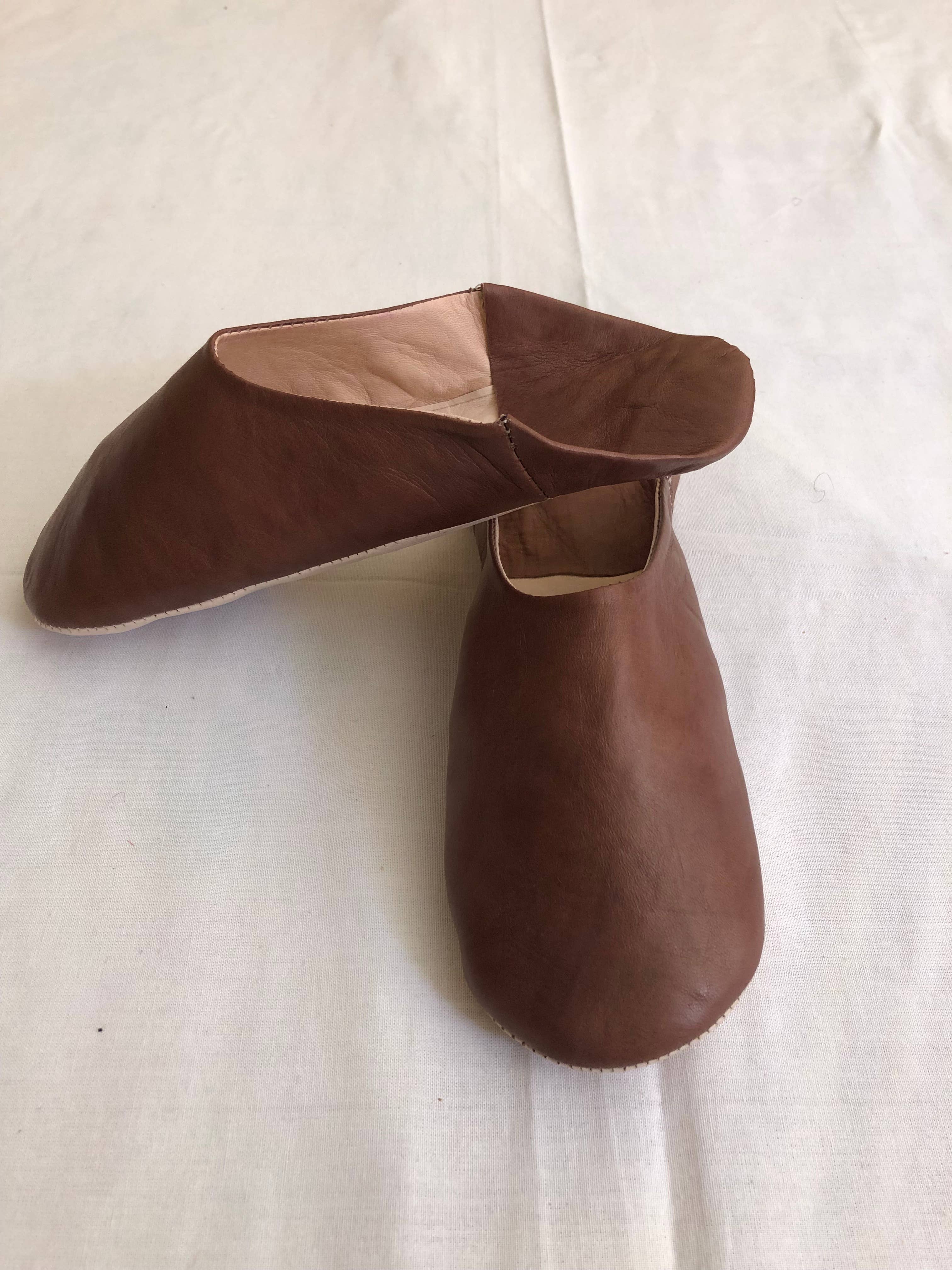 HandmadeBestSeller - Wholesale Slippers - Women's - Womens Moroccan Leather Babouche Slippers1