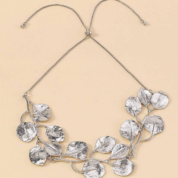 VividLux – Engroshandel Halskæde med vedhæng – Leaves Shape Ensfarvede halskæder Tilbehør6