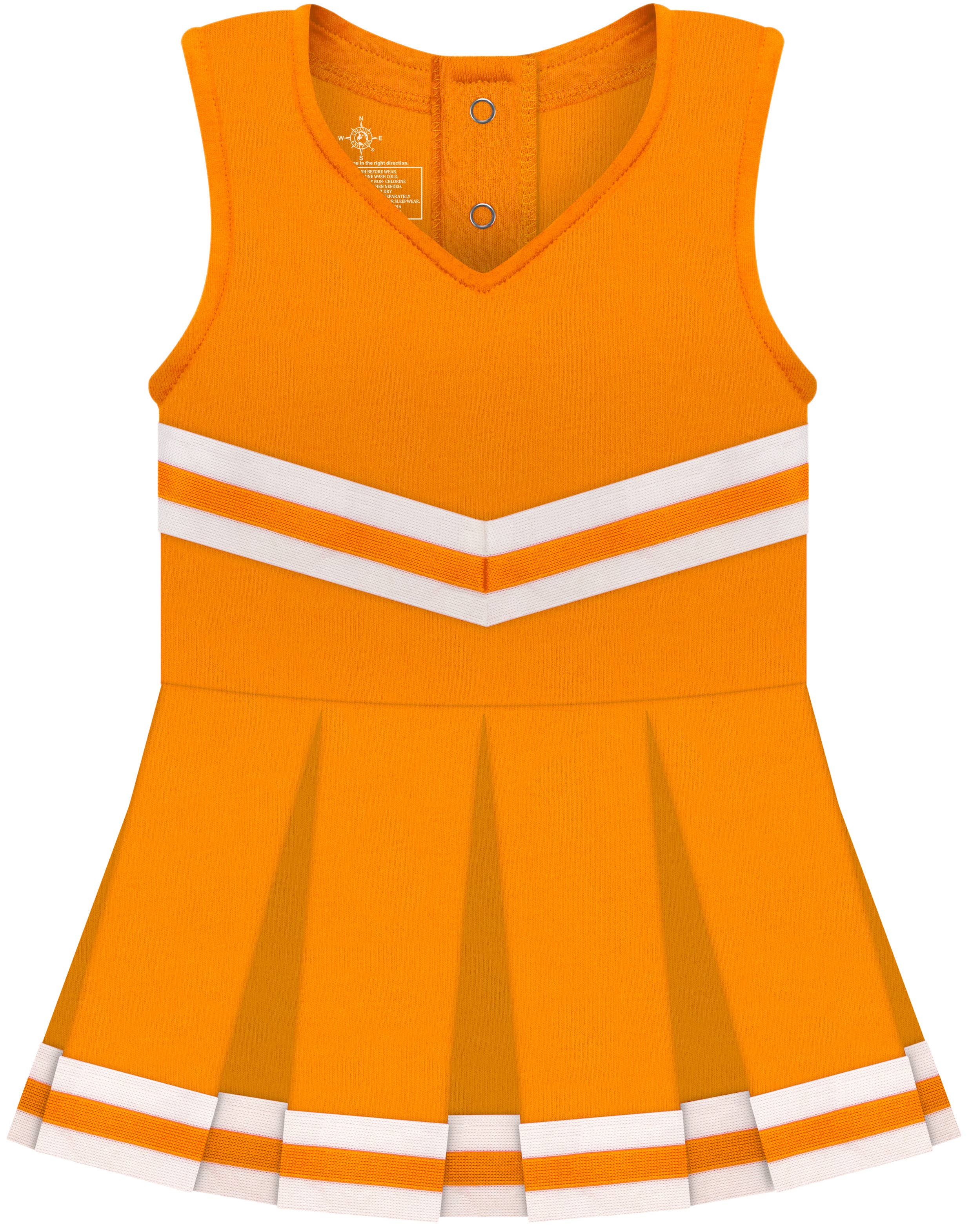 Creative Knitwear - Wholesale Bodysuit (Non-Footed) - Baby - Custom Infant and Toddler Cheer Dress Bodysuit6