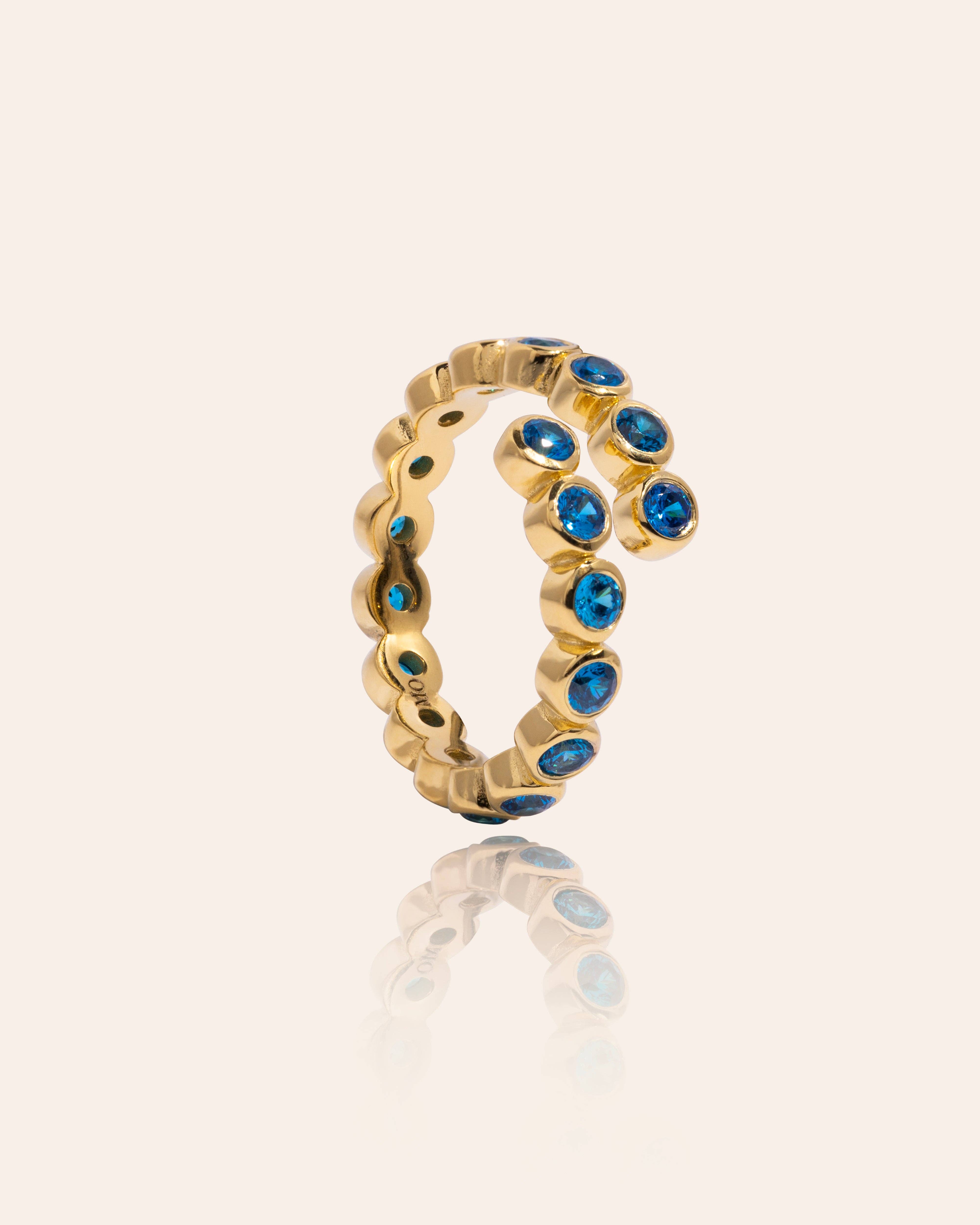 Molly Olivia - Venta al por mayor Anillo con gemas - Anillo de Eclipse0