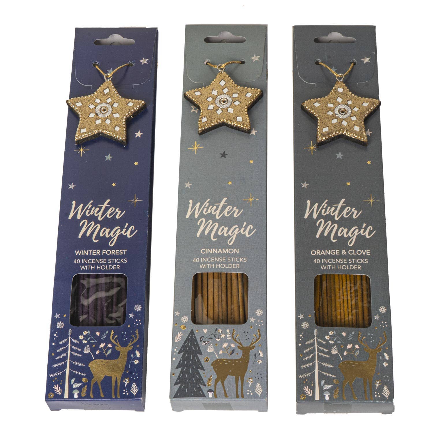 Pacific Trading - Wholesale Incense - Winter Magic Incense Sticks Display Set3