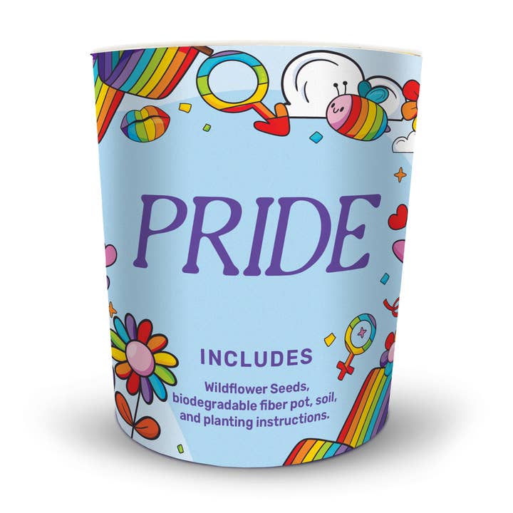 Pride Garden Garden Grocan Seed Kit for wholesale by Gifts That Bloom