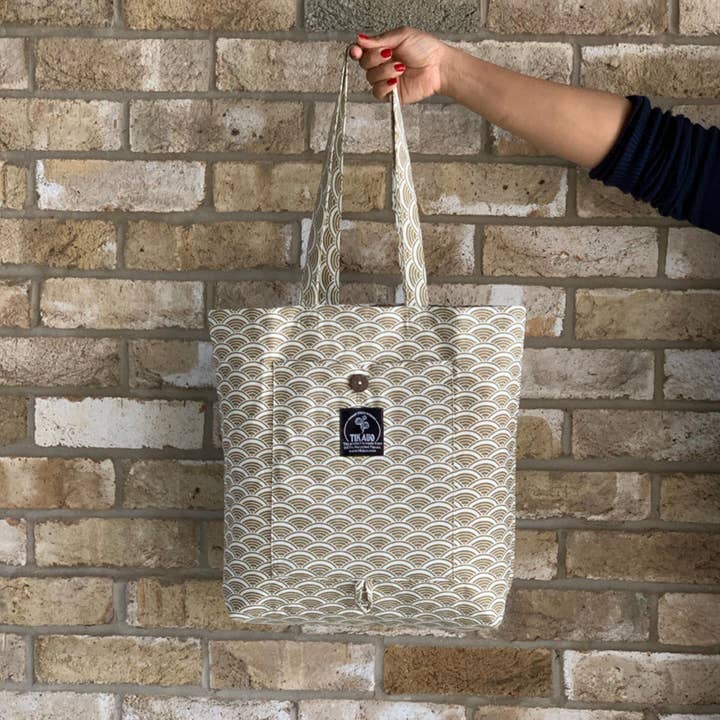 Ikigai Magic Tote Bag - Herbe pour la vente par Tikauo