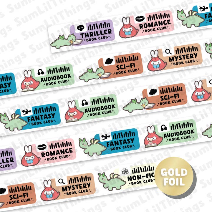 SumLilThings – Engroshandel Washitape – Washi Tape - Bøger, Drager & Te-serie