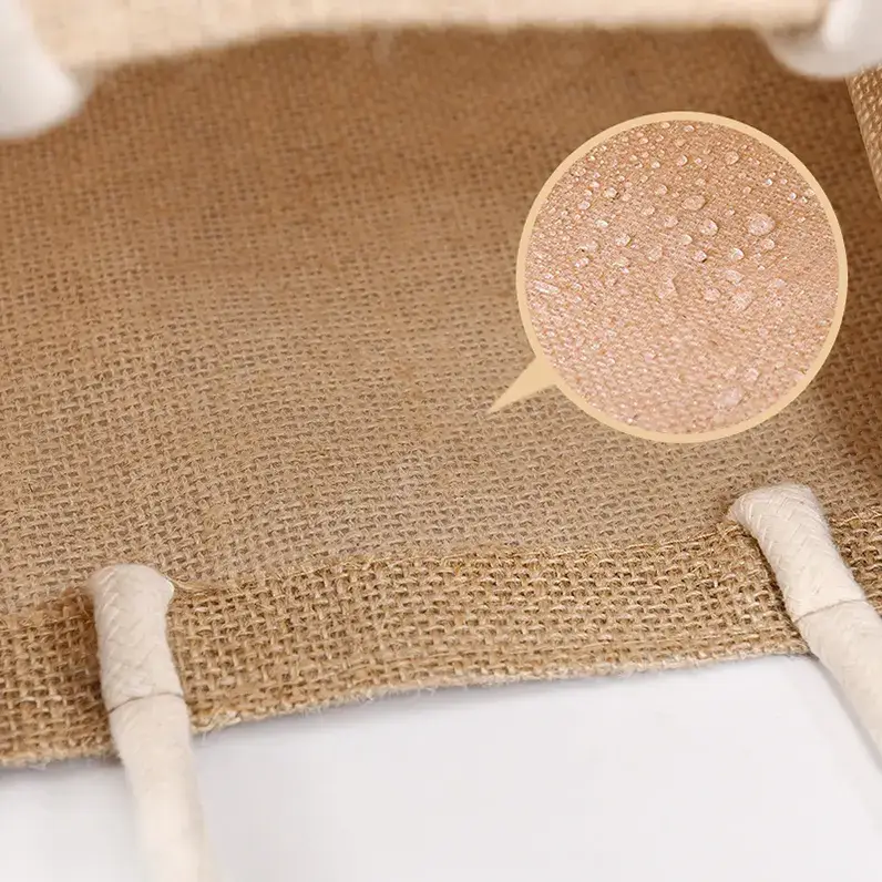 H-H - Wholesale Tote Bag - Women's - Jute Tote Bag, gift/ shopping bag  ( 253TV/HH)3