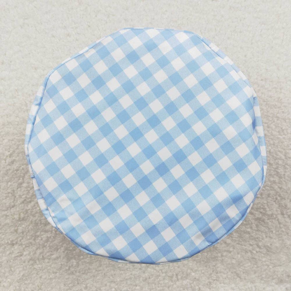 Aier Wholesale - Wholesale Basket - Kids & Baby - Baby Boys Easter Blue Checkered Bunny Basket Bags3
