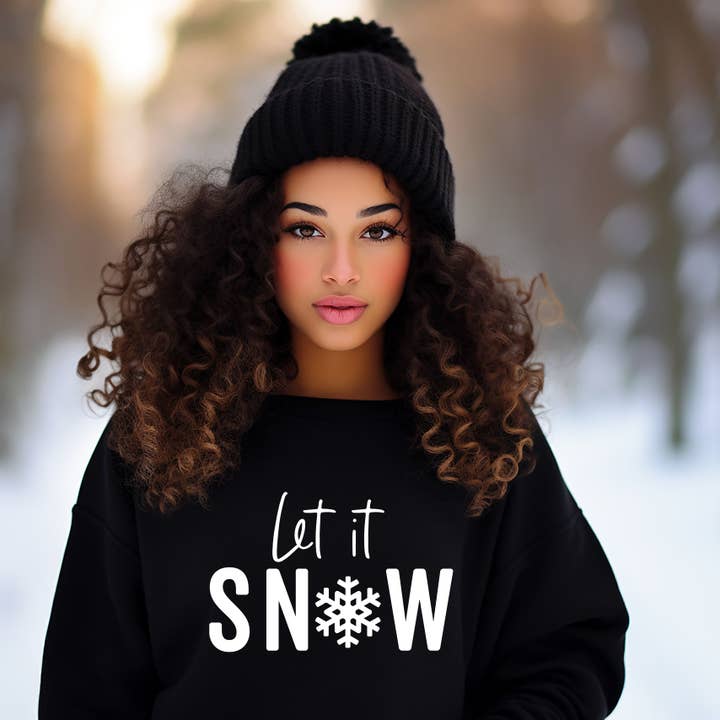 Let It Snow | Sweatshirt for wholesale by Olive And Ivory Wholesale