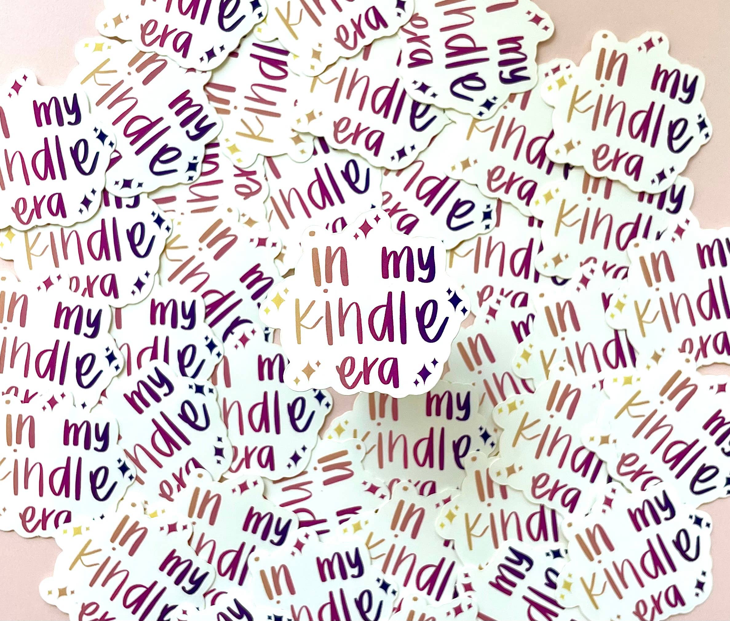 Galloree Designs LLC - Vente Autocollant - Pack d'autocollants Kindle, Ensemble d'autocollants Kindle, Autocollant Kindle6