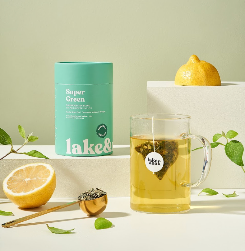 Lake & Oak Tea Co. - Vente Thés santé/détox - Super Green - Thé Superfood1