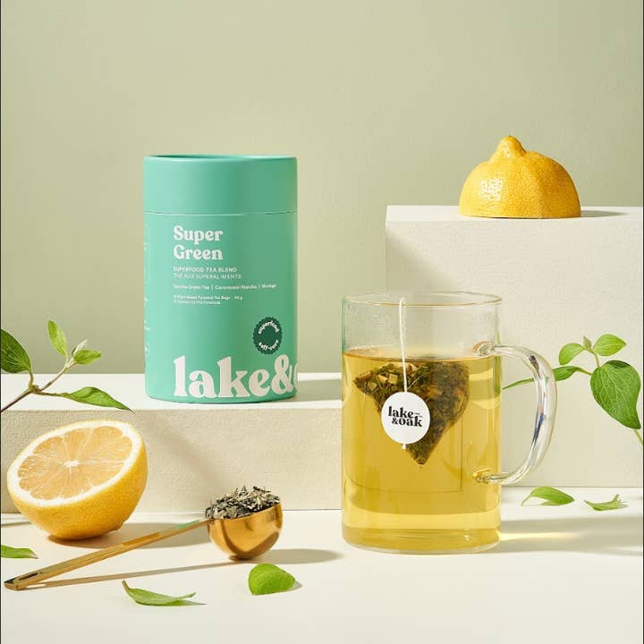 Lake & Oak Tea Co. - Vente Thés santé/détox - Super Green - Thé Superfood1