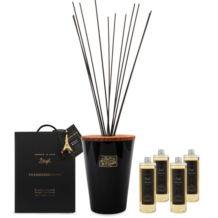 Veremundo Home - Wholesale Reed Diffuser - Paris Aromatic Diffuser XL - 2L - Black Design2