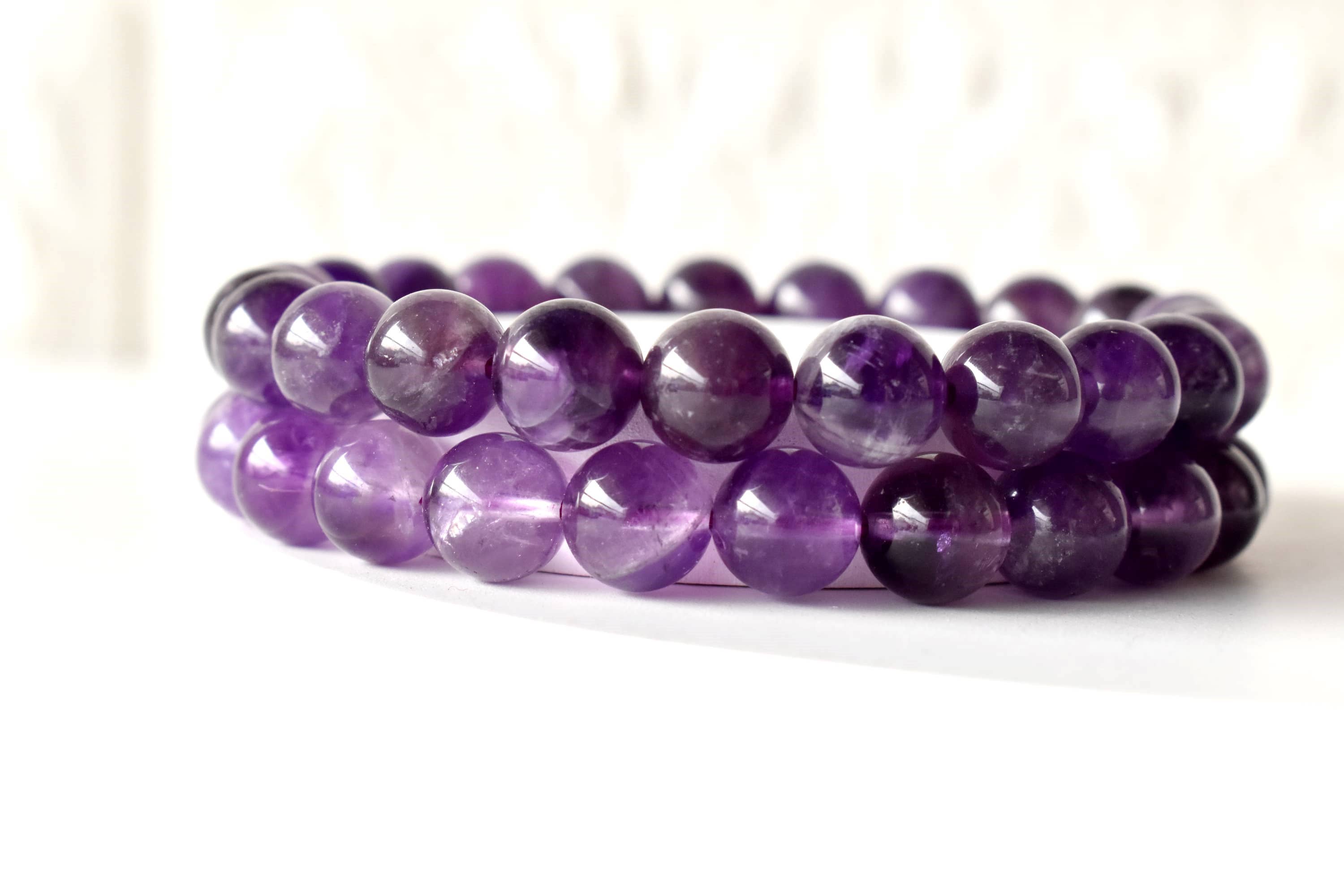Soothing Crystals - Wholesale Beaded Bracelet - Healing Bracelet | Amethyst | Gemstone Bracelet12