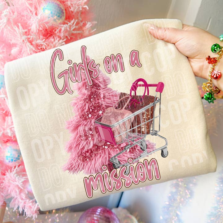 Meisjes op een Missie DTF Print voor wholesale door 6:19 Creative