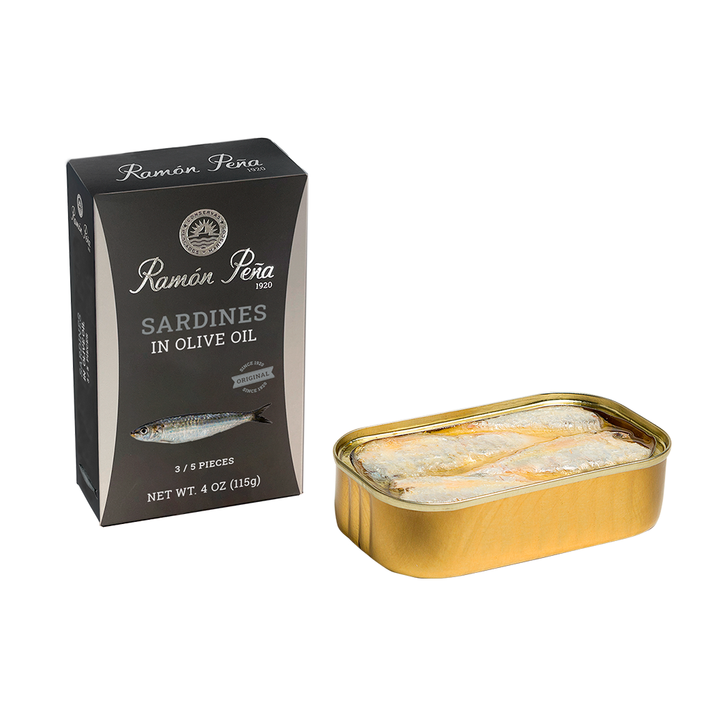 Ramón Peña - Wholesale Tinned Fish - Sardine In Olive Oil RR125 3/5 R. Peña LP0