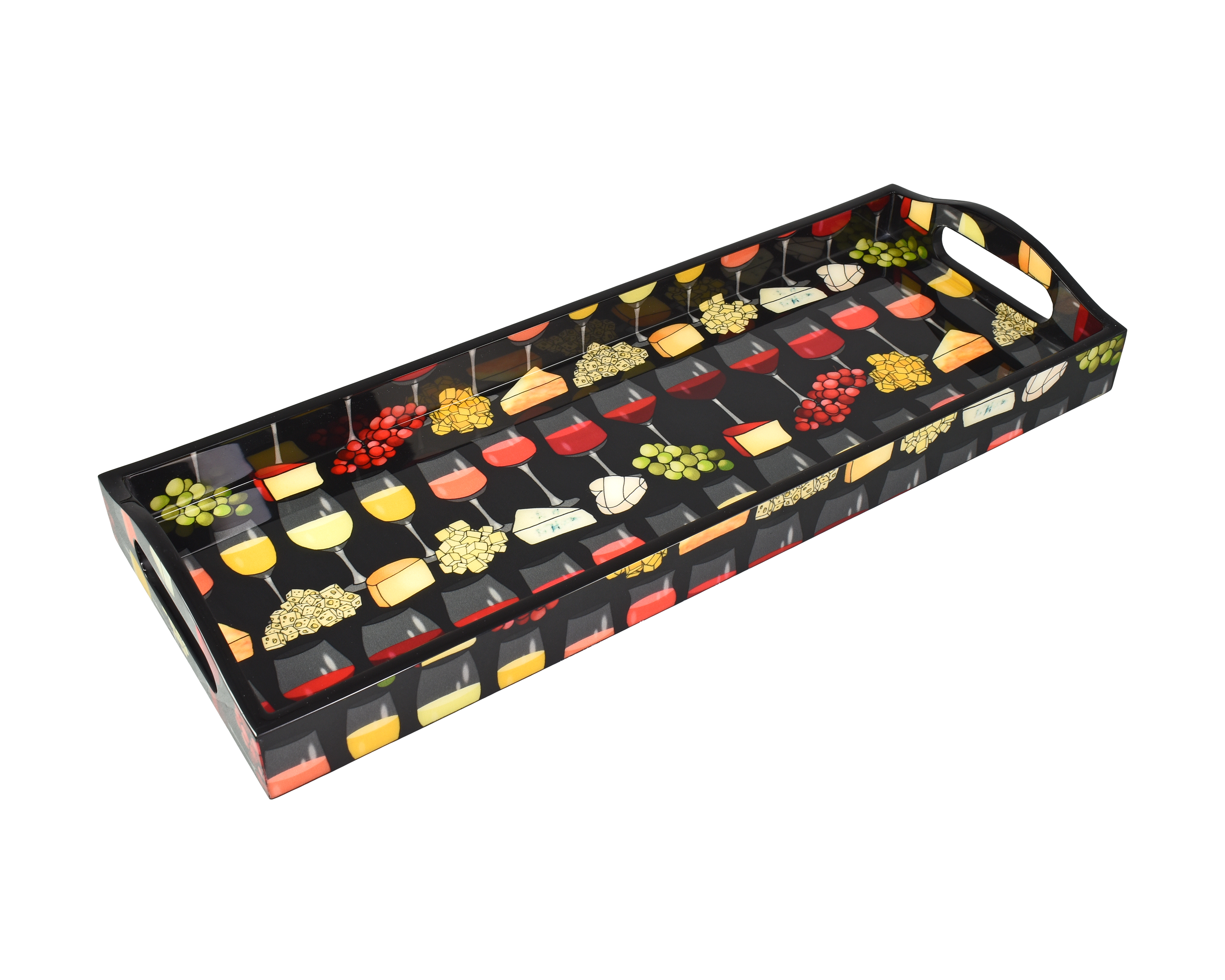 Pacific Connections - Wholesale Serving Tray - " Wine Flight " - Bar Tray - L-28WF0