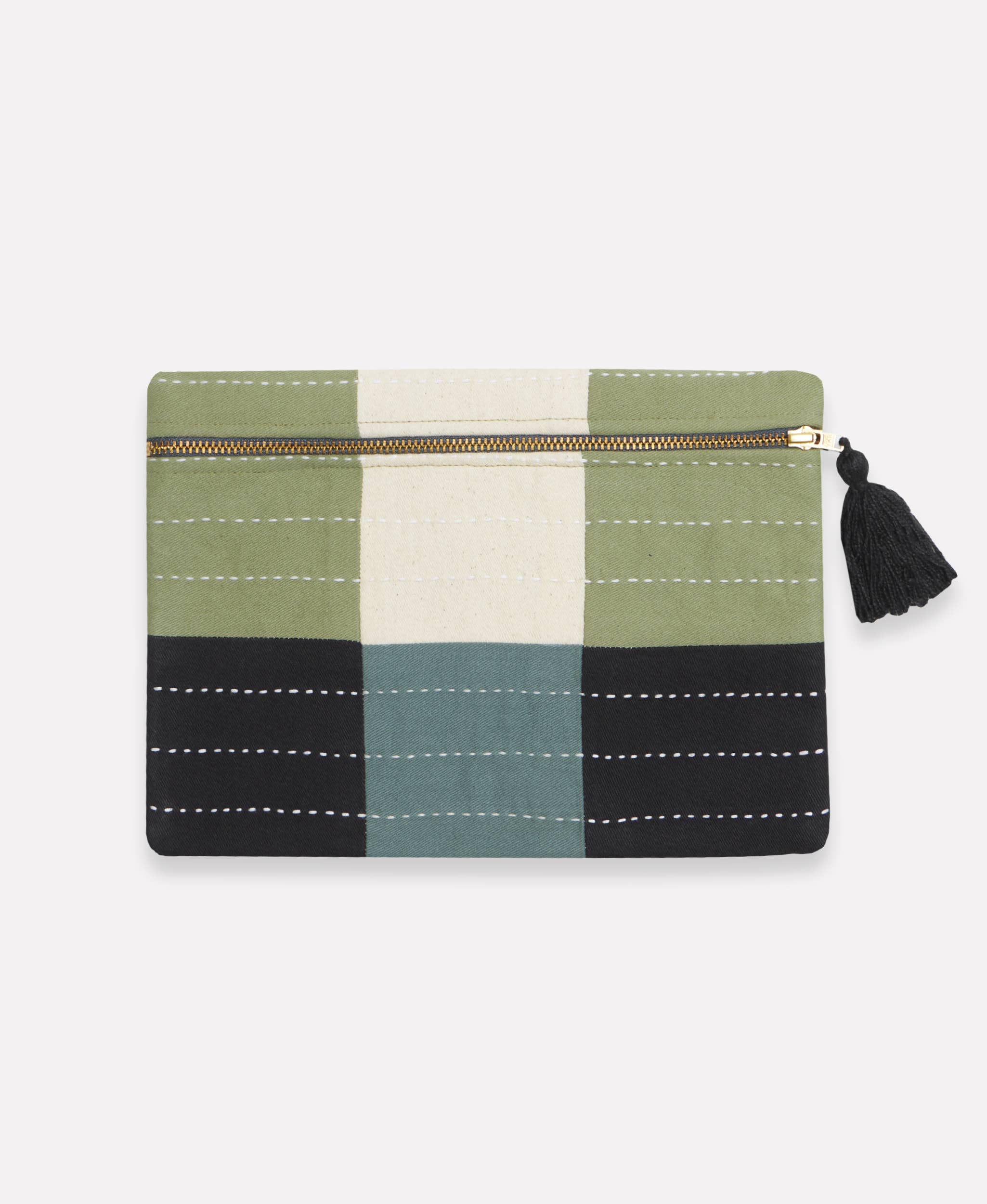 Anchal - Wholesale Clutch Bag - Women's - Checkered Pouch1