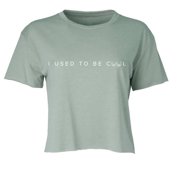 Eu costumava ser legal - Crop Top por atacado de Mommy Realist