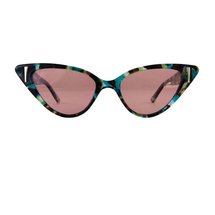 The Astral Plane – Galaxy Cat-Eye Sunglasses | Pink Polarised Lenses for wholesale by Fallen Broken Street