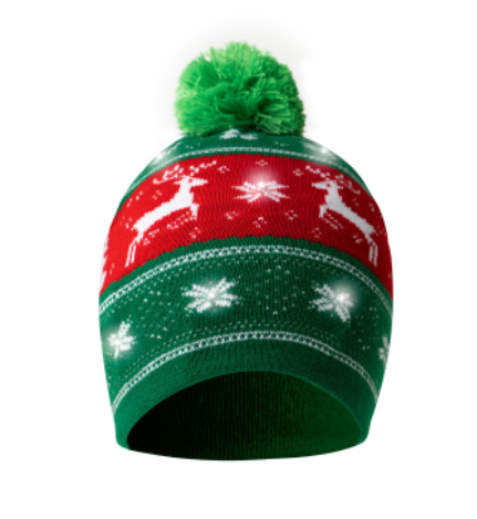 DM Merchandising - Wholesale Beanie - Women's - Christmas Light up Hat8