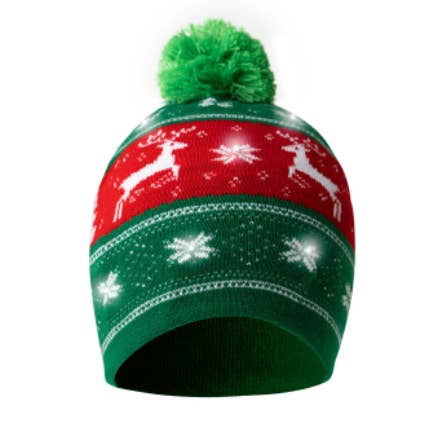 DM Merchandising - Wholesale Beanie – Women's - Christmas Light up Hat8