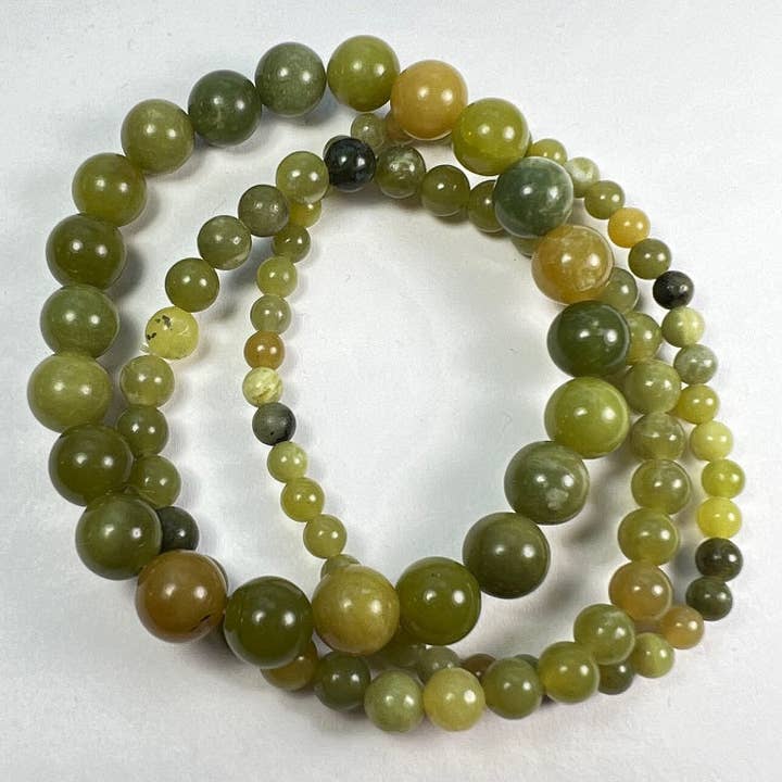 Namu Baru Inc. - Wholesale Beaded Bracelet - Serpentine Beaded Bracelet Wrist Mala 8mm - Average Wrist1