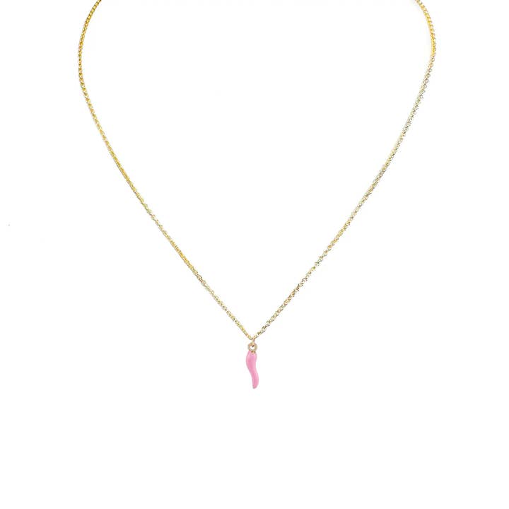 Love, Lisa - Vendita all'ingrosso Collana con ciondolo/pendaglio - Collana Cornicello Italiano di Lucia7