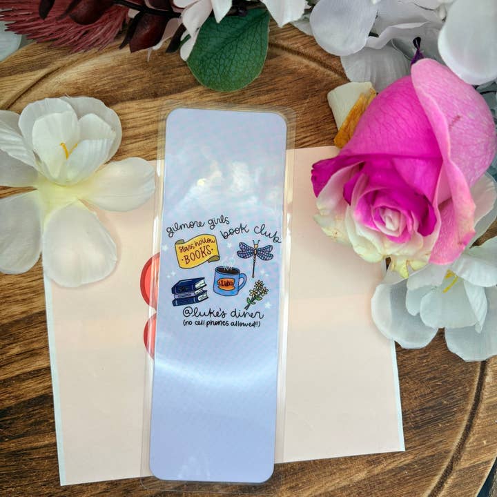 Awfullynerdy.co - Wholesale Bookmark - Gilmore Girls Book Club Dual-Sided Cardstock Bookmark