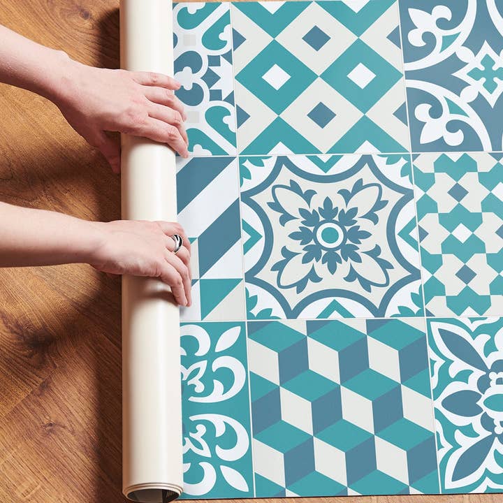 Mamut Big Design - Wholesale Bath Mat - Rug - Ecléctic Turquoise2