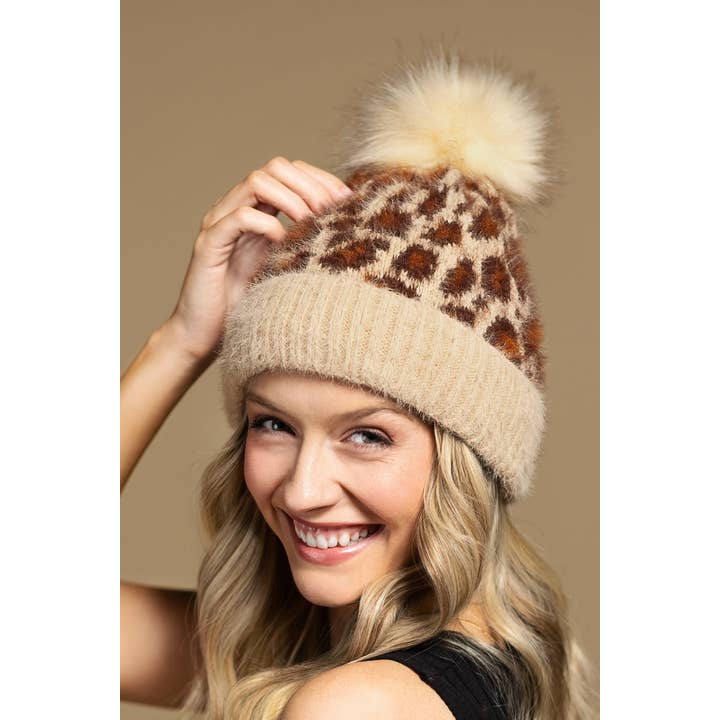 Leopard Pattern Eyelash Beanie and other Purchase Wholesale leopard beanie. Free Returns & Net 60 Terms on Faire trending on Faire.