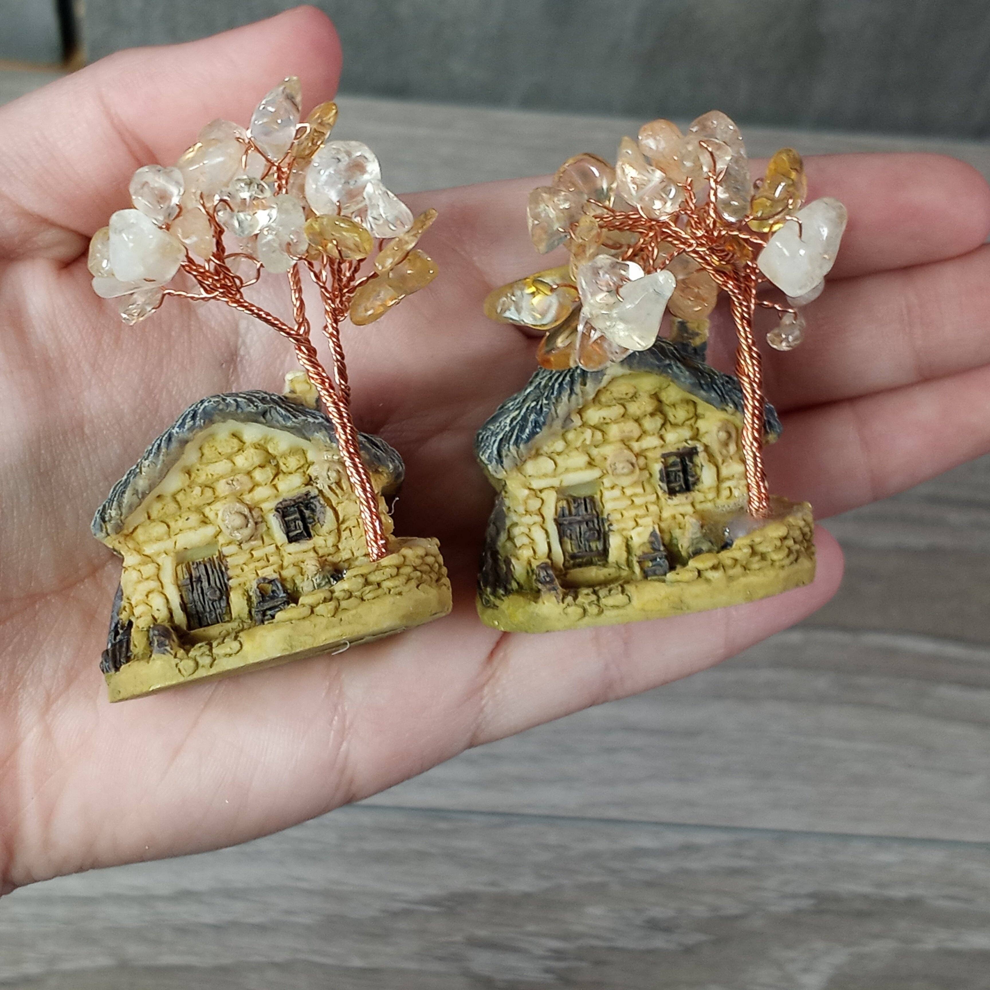 Keystone Crystals - Wholesale Spiritual Stone/Crystal - Fairy House - Gemstone Tree for Home & Energy0