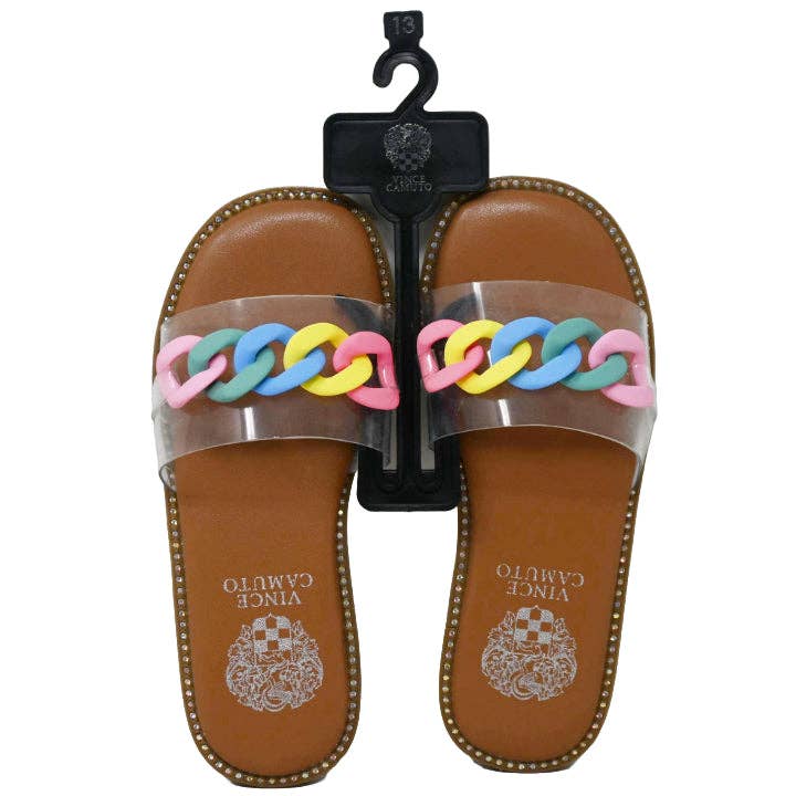 GreatBuy.com - Wholesale Sandals - Kids - GIRLS SIZE 11-4 VINCE CAMUTO SLIDE SANDAL C/P 12