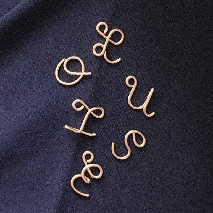 Colgante Letra Mayúscula, Material Precioso, Artesanía FR para venta al por mayor de CEITHRE