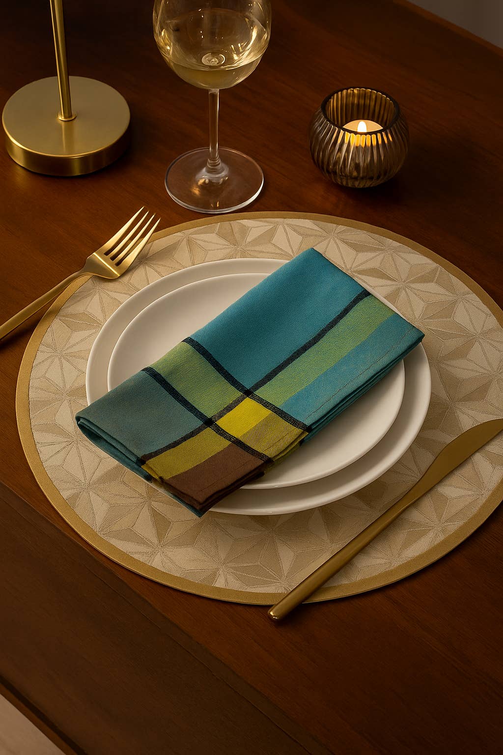 Fennco Styles - Wholesale Dinner & Cloth Napkin - Sea Green Maison Beaujard Provencal 20" Cloth Napkin