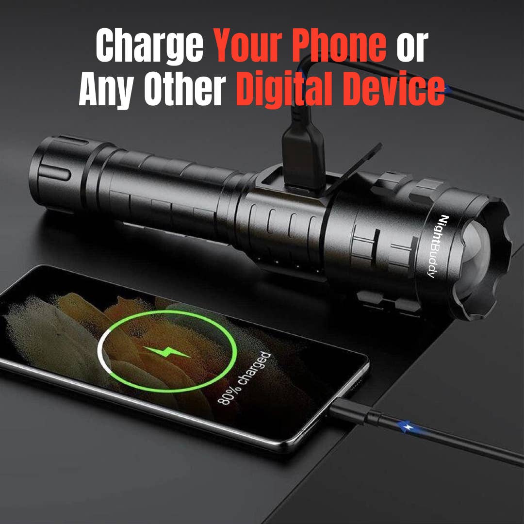 Night Buddy - Wholesale Flashlight - NIightbuddy Super Bright Tactical Flashlight2