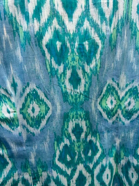 KikiSol - Vente Chemise à col boutonné – femme - Chemise KikiSol Boyfriend Blue Diamonds1