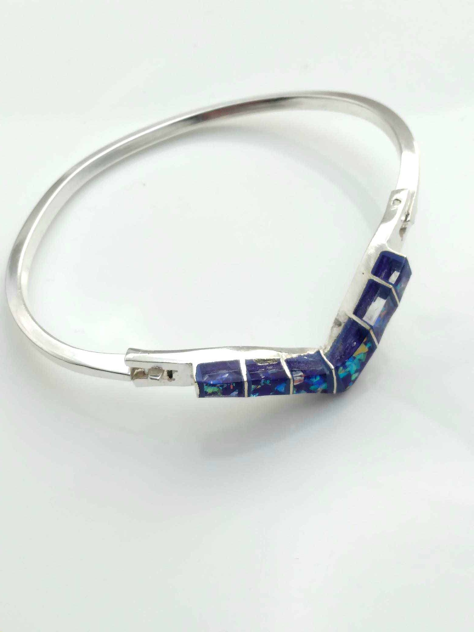 Costello International - Wholesale Bangle Bracelet - Cleopatra Inlaid Bracelet7