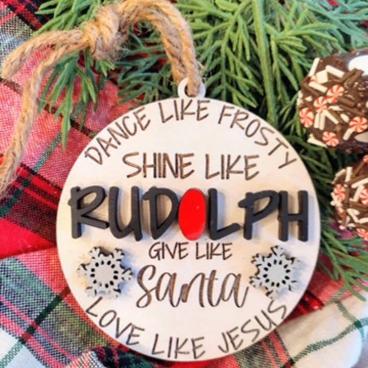 PaddyWhacks – Großhandel Verzierung – Frosty, Rudolph, Weihnachtsmann, Jesus-Ornament