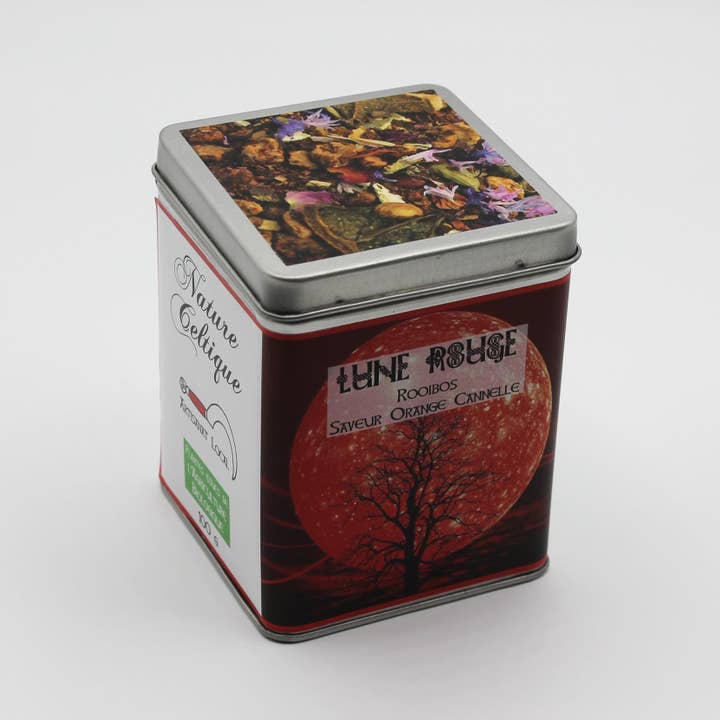 Nature Celtique - Wholesale Health/Detox Tea - Lune Rouge - 50 g Sachet2