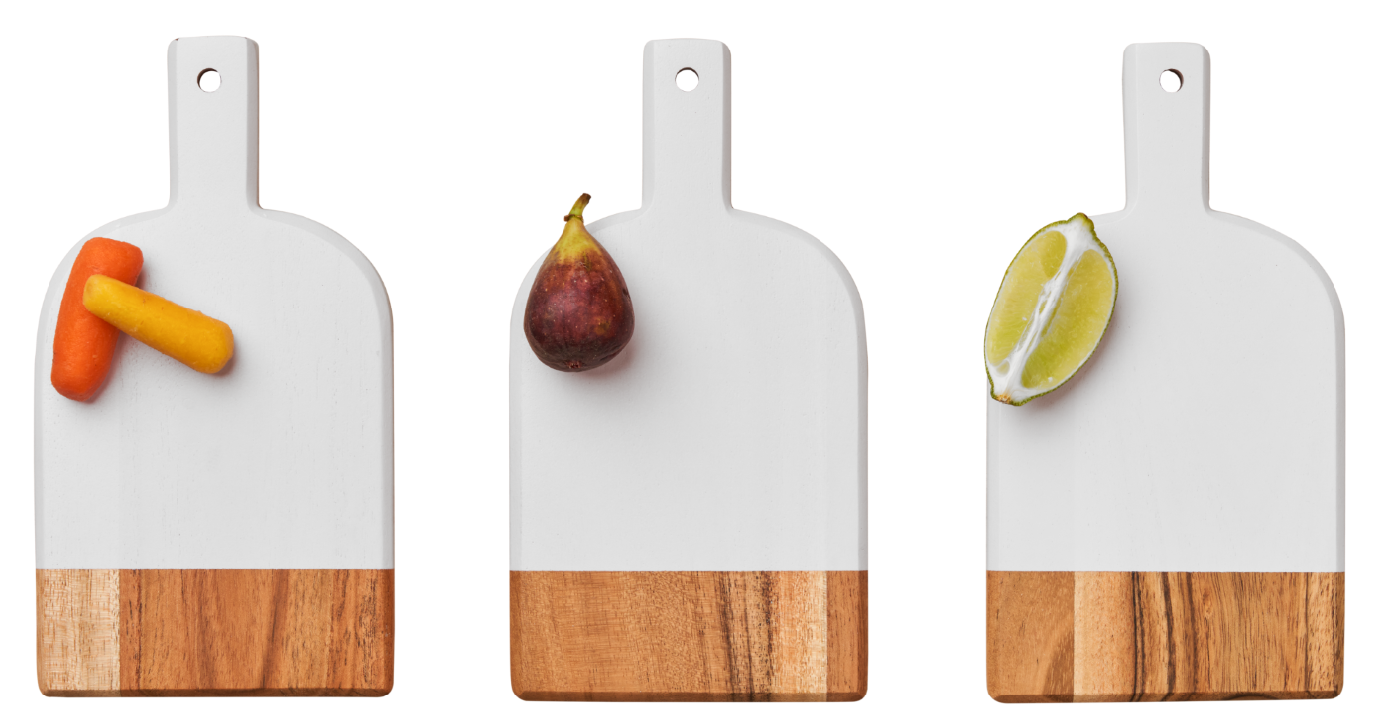 Sophistiplate - Vente Plateaux à fromage - Ensemble de 3 mini planches à fromage en bois d’acacia Héritage - 20 x 10,8 cm avec ruban8