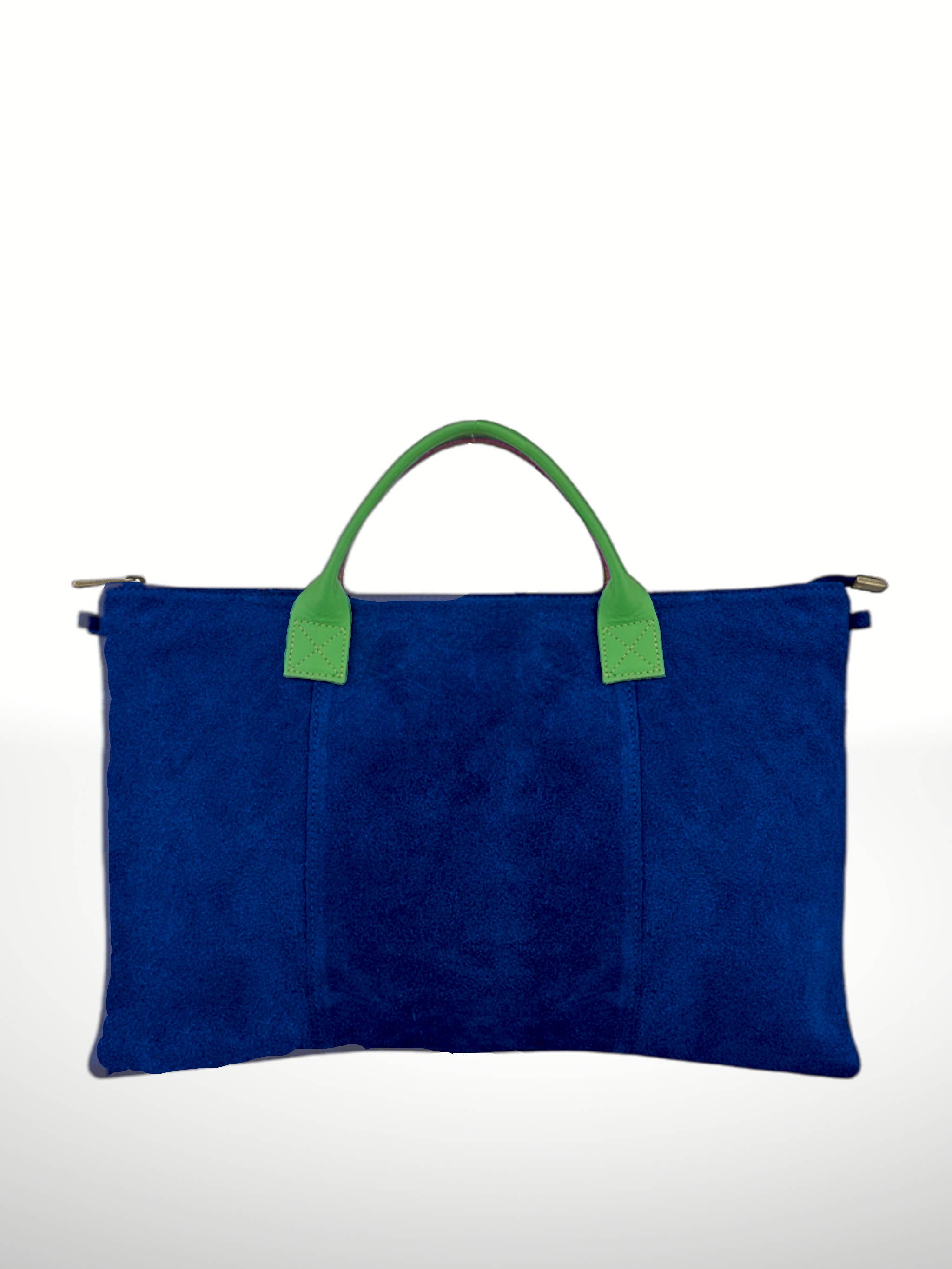 ITALIAN'S LEATHER - Wholesale Tote Bag - Women's - Suede Leather Bags Milano 2208110