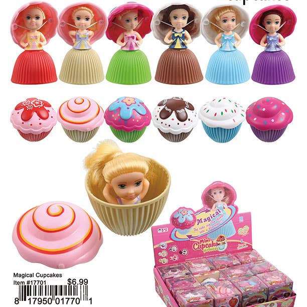 Puka Creations - Wholesale Toy Set - Kids - Magical Cupcakes