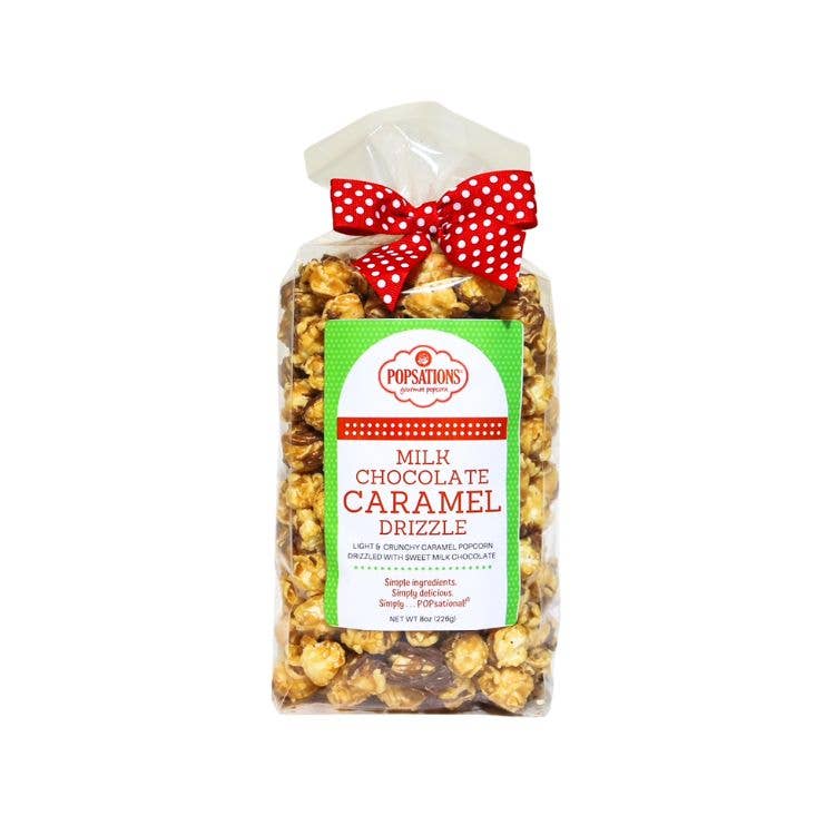 Popsations Popcorn Company - Wholesale Popcorn - Caramel Popcorn 8oz Ribbon Bag5