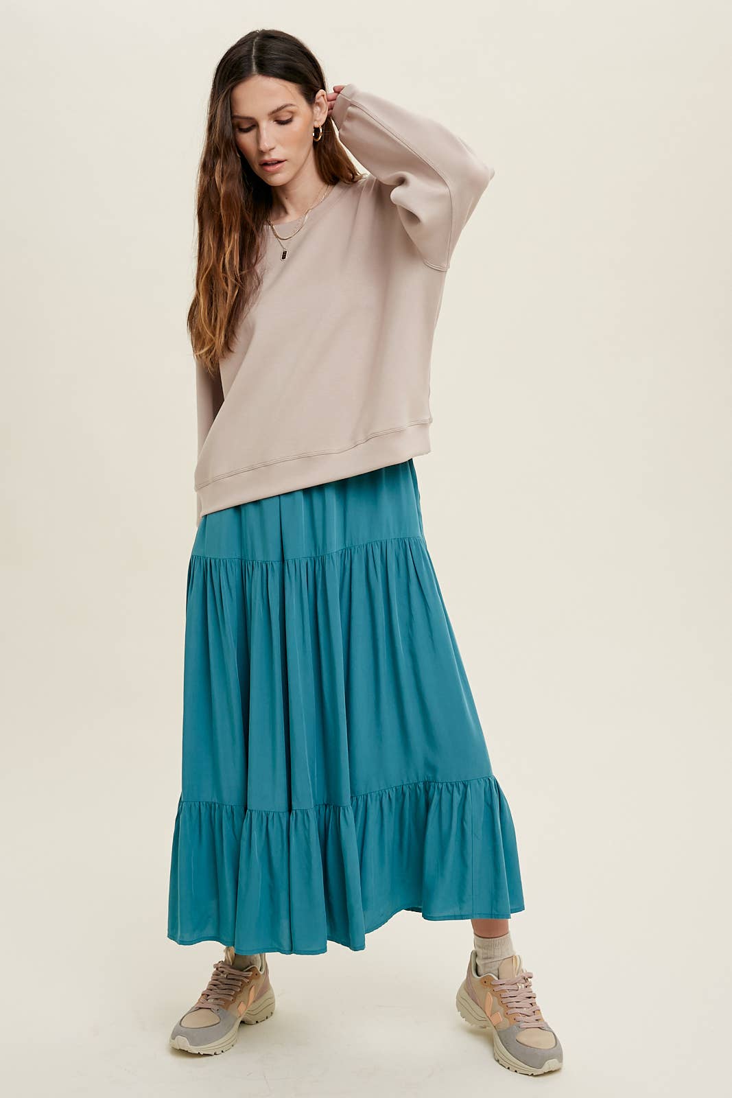 Wishlist Apparel – wholesale Sweatshirt - Dam – SCUBA AVSLAPPNAD CROP-TRÖJA/WL22-73525