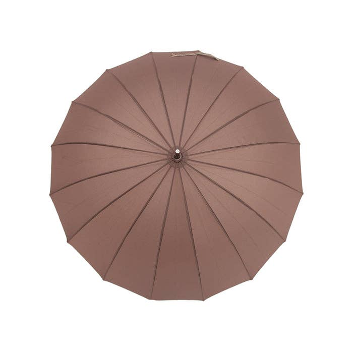 BeShoes Distribuição - Wholesale Paraplu - Uniseks - Bruine Paraplu Chussol -cvt086cbg1