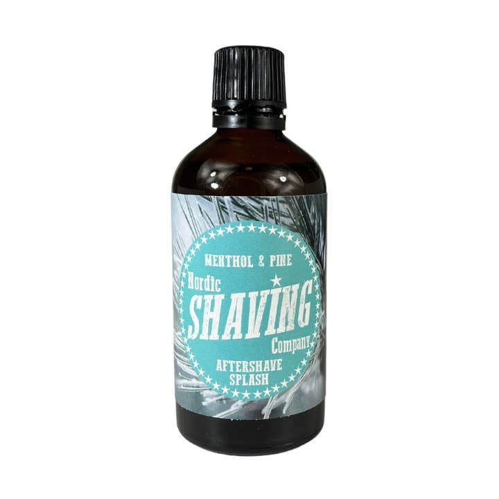 NSC Après-rasage Splash Menthol et Pin 100 ml pour la vente par Nordic Shaving Company