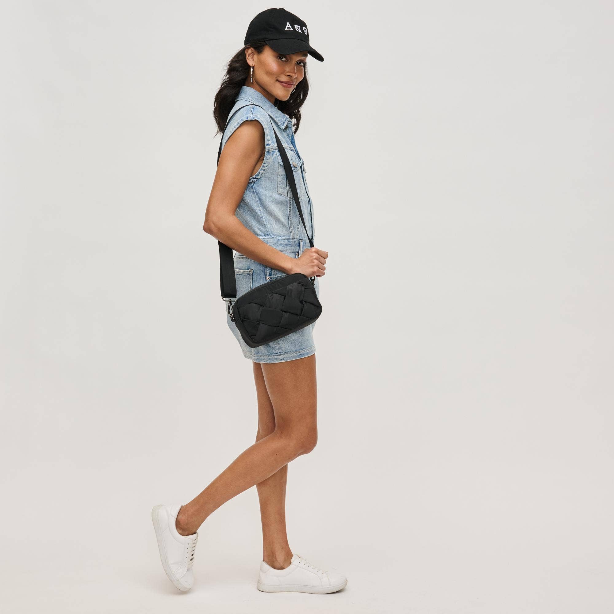 Sol and Selene - Vendita all'ingrosso Borsa a tracolla - Donna - Ispirazione - Tracolla Intrecciata in Nylon Intrecciato2