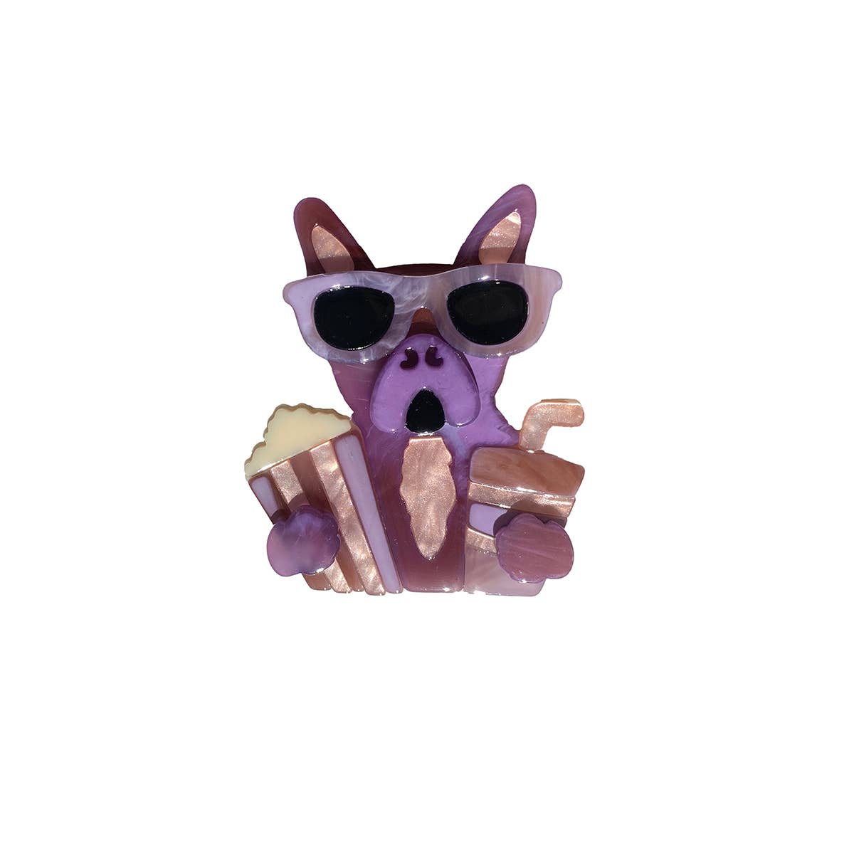 Domoflor s.l - Wholesale Brooch - Cinema Doggie Brooch 🍿🐶🎬2